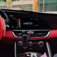 Autoradio Android 10,25'' pour Alfa Romeo Giulia 2016-2024, système de navigation GPS, système multimédia, CarPlay sans fil, 4G