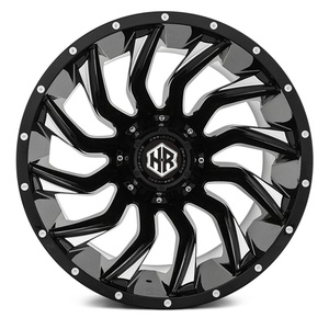 Ruedas Todoterreno 4x4, Diseño Cóncavo Profundo, 22x12 ET-44, para Camionetas, Llantas de Aleación 6x5.5, Radios Fresados para GMC Tahoe, RAM, Silverado 1500 - Product Image 3