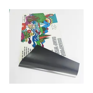 Op Maat Gedrukt Reclamelogo Pvc Vinyl Carrosserie/Bumper Magnetische Stickers Voor Voertuigdecoratie