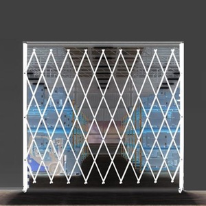 Grille de sécurité PORTE Acier inoxydable Rétractable Antivol Rétractable Extensible Barrière Grilles Sécurité X Porte - Product Image 1