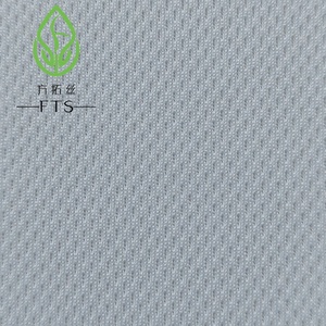 Cổ phiếu của màu trắng <span class=keywords><strong>100</strong></span> <span class=keywords><strong>Polyester</strong></span> thể thao vải đan thoáng khí chim mắt lưới vải cho thể thao thăng hoa bóng đá Jersey - Product Image 3