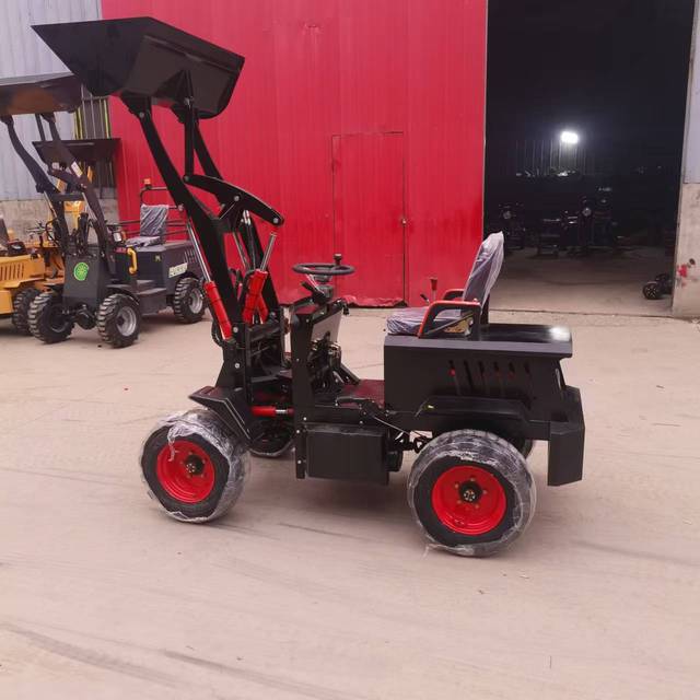 Free Shipping Chinese Front End Farm Articulated Compact Mini Electric Wheel Loader