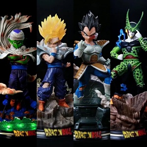 4 Styles Dragon Vegeta Piccolo <span class=keywords><strong>Gohan</strong></span> <span class=keywords><strong>Cell</strong></span> Collection Figurine Modèle Cartoon PVC Anime Figure Grande Statue Personnage Modèle Jouet - Product Image 2