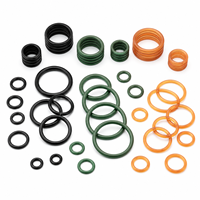 Anpassbare O-Ringe aus NBR, FKM, EPDM, Silikon-Gummi, Hochtemperatur- und Ölbeständige Industrie- und Automobil-Dichtungsringe, OEM