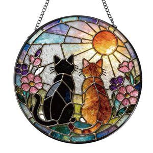 Kashmir Paper Mache Cat <b>Face</b> Ornament Handmade Cat Christmas <b>Tree</b> Ornament Cute Cat <b>Face</b> Paper Mache Hanging Ornament Cat <b>Face</b> - Product Image 1