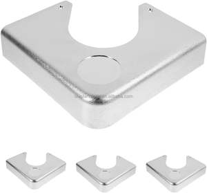 Accesorios <span class=keywords><strong>para</strong></span> mesa de billar, mesa de billar, esquinas cromadas, placa protectora, revestimientos de billar, esquina de mesa de billar de repuesto - Product Image 2