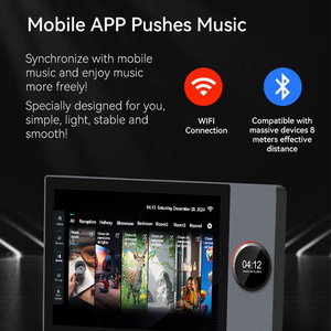 2025 tuya 10 inch nhà thông minh ZigBee Gateway IPS âm nhạc Bảng điều chỉnh <span class=keywords><strong>Wifi</strong></span> kết nối được xây dựng trong bộ khuếch đại điều khiển nhà thông minh Bộ dụng cụ hệ thống - Product Image 6