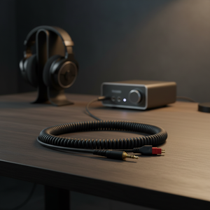 Câble audio de remplacement pour Sennheiser HD650 <span class=keywords><strong>HD600</strong></span> HD660s HD580 et autres casques supra-auriculaires - Product Image 3