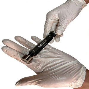 เกจวัดขนาดเกลียวเมตริกแบบสองหัว ความแม่นยำสูง เหล็ก GCR15 เกจวัดรู H7 เครื่องมือวัดเส้นผ่านศูนย์กลางรู รับประกัน 1 ปี - Product Image 4