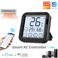Contrôleur intelligent Wi-Fi IR TY-S16 Pro Tuya pour climatiseur avec écran LCD, contrôle par application, capteur de température et d'humidité