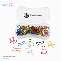 Clips en métal personnalisés sur le thème des animaux de compagnie pour la promotion d'aliments pour animaux et la publicité de marques