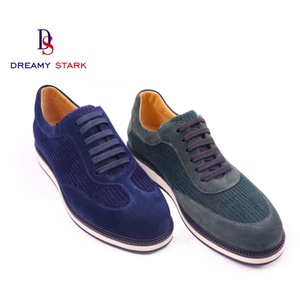 Chaussures en cuir véritable personnalisées Dreamy Strark pour hommes, nouveaux modèles, chaussures en cuir de vache pour hommes, baskets décontractées personnalisées - Product Image 1