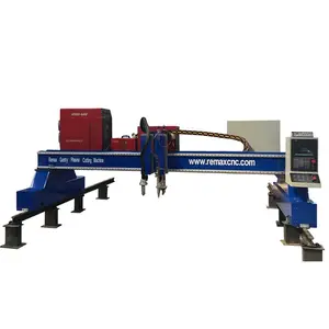 Máquina cortadora de metal de plasma de llama cnc de mesa tipo pórtico de alta precisión 4012