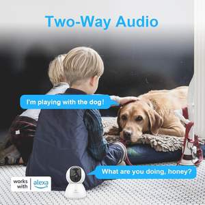 Cámara de Video WiFi Interior ANTELA 2.4GHz, 3MP/2K, Visión Nocturna IR 10m, Audio Bidireccional, Pan-Tilt PTZ, Color, Sirena Integrada, Red IP - Product Image 3