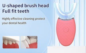 Cabezal de Cepillo en Forma de U de Repuesto Compatible <span class=keywords><strong>con</strong></span> Cepillo de Dientes en Forma de U, Cepillo de Dientes Automático en Forma de U, Cepillo de Dientes Eléctrico - Product Image 5