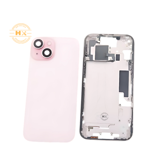 Funda Intermedia con Tapa Trasera para iPhone 15, Carcasas Rosadas para Teléfono Móvil de Regalo - Product Image 1