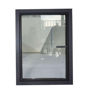 Fenêtre en aluminium pour maisons, puits <span class=keywords><strong>de</strong></span> lumière et portes, porte coulissante en verre noir à double <span class=keywords><strong>vitrage</strong></span>, <span class=keywords><strong>toit</strong></span> <span class=keywords><strong>de</strong></span> maison, <span class=keywords><strong>triple</strong></span> <span class=keywords><strong>vitrage</strong></span>, résistant - Product Image 4
