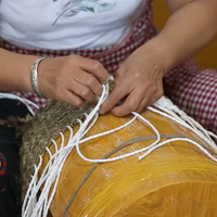 Panier tissé de qualité alimentaire pour la maison hôtel restaurant jonc de mer panier à pain fait main panier de fruits