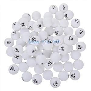 Pelotas de Tenis de Mesa de 1.57 Pulgadas (40 mm) de PP/ABS, 3 Estrellas, para Juegos de <span class=keywords><strong>Bingo</strong></span>, Jaula para Fiestas, Grupos <span class=keywords><strong>Grandes</strong></span>, Juegos Familiares - Product Image 6