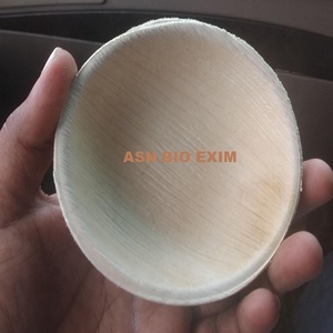 Juego de platos desechables ecológicos de hoja de palma de Areca orgánica 100% 100% grado alimenticio compostable AA incluye platos grabados - Product Image 5