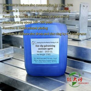 Agente Químico Auxiliar para Galvanizado en Caliente, Protección Ambiental, Anti-fugas, Mejora la Uniformidad - Product Image 3