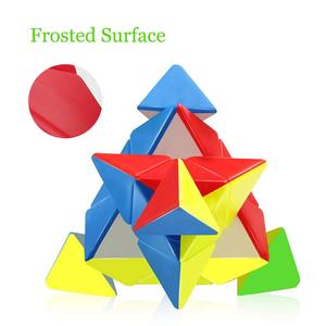 3x3x3 <strong>Pyramid</strong> Speed <strong>Cube</strong> Speed Magnetic <strong>Pyramid</strong> Puzzle Stickerless Triangle <strong>Pyramid</strong> Magic Triangle Puzzle <strong>Cube</strong> for Kids - Product Image 5