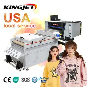 Large Printer Machine 60 Cm Large Format DTF Printer Inkjet Heat Press Vinyl Paper PET Film DTG T Shirt Transfer T-shirts Printing Machine