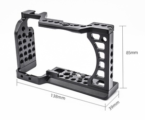 Nhà Máy Giá Hợp kim nhôm bảo vệ Giàn Khoan khung Gimbal máy ảnh Cage cơ sở cho Sony <span class=keywords><strong>A6000</strong></span>/6300/6400/6500 - Product Image 2