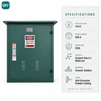 Boîtier de distribution de câbles extérieur 10 kV 630 A IP65 résistant à la corrosion pour projets ferroviaires et miniers
