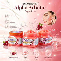 Y Natural Organic Sugar Scrub Arbutin Vitamin C Bath Salt Shea Butter Face Body Whitening Hydrating Exfoliating Scrub Fresh