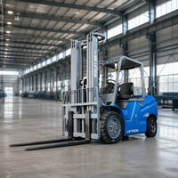Forklift Listrik Lithium Liftron CPD35L 3,5 Ton dengan Chassis Ban Solid, Wheelbase Panjang, dan Kapasitas Angkut Berat