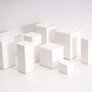 Food Grade White Cardboard <b>Box</b> - FDA Compliant - <b>Bakery</b>/Dessert/Chocolate Packaging - Product Image 5