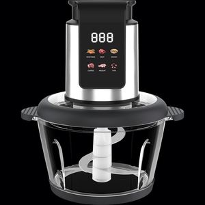 2025 New Design Digital 2L 3L Wholesale <b>Small</b> Meat Chopper Food Stainless Steel 4 Blade Electric Meat <b>Grinders</b> for Sale - Product Image 4