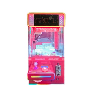 Qianzhijin Máquina de garras mini moderna, juego de grúa de sobremesa para interiores, agarrador de dulces interactivo para niños, para parques de atracciones y FEC - Product Image 1