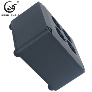 מעטפת שקע חשמלי IEC עם 4 חורים, XSSH YIVO אודיו, עשה זאת בעצמך, יצרן ציוד מקורי, יצרן עיצוב מקורי, סגסוגת אלומיניום, תקן אמריקאי, קופסת שקע חשמל IEC - Product Image 2