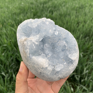 Géode de cristal de <span class=keywords><strong>cyanite</strong></span> brute en <span class=keywords><strong>pierre</strong></span> de quartz kyanite bleue naturelle en gros pour la décoration - Product Image 3