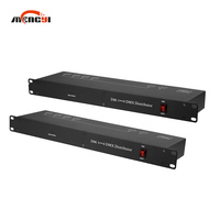 Vente directe en usine, 8 DMX Out 1 DMX In DMX512, amplificateur de Signal 8CH, diviseur DMX pour fête Bar DJ
