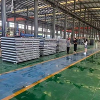 Ventanas Fijas de Fibra de Vidrio FRP para Fabricación de Ventanas de PU, Aplicaciones de Muro Cortina en Diseño de Edificios Modernos, Rendimiento a Largo Plazo
