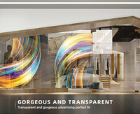 Pantalla LED Transparente para Interiores/Exteriores P3.91-7.82, Alta Definición HDR, Flexible, 3D, Impermeable IP65, 5 Años de Garantía, Venta al por Menor