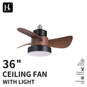 American Retro Dining Room <b>Ceiling</b> <b>Fan</b> Lamp, Nordic Living Bedroom , Simple Household Chandelier - Product Image 6