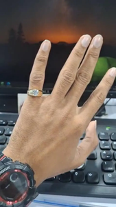 Anillo de Compromiso con Diamante Cultivado en Laboratorio de 1 Quilate, Corte Redondo, Oro Amarillo de 14K, Joyería Fina para Novia - Product Image 5