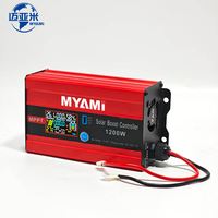 Contrôleur de charge solaire MPPT MYAMi Boost 1200W 48V 60V 72V réglable 12V-60V 30A avec affichage numérique couleur LED