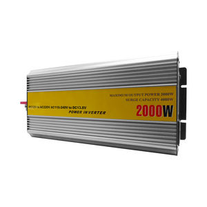 Inversor de energía de onda sinusoidal modificada de 2000W, inversor de coche DC 12V 24VTo AC 110V 220V, convertidor de energía Solar para aparatos eléctricos - Product Image 5