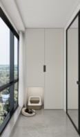 Armoire Modulaire 3 Portes avec Coiffeuse Intégrée, Penderie et Meuble de Rangement Personnalisé en Bois Moderne, Ensemble de Chambre en Bois