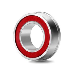 Nuevo Rodamiento <span class=keywords><strong>de</strong></span> Buje <span class=keywords><strong>de</strong></span> Rueda con Brida, Diámetro Interior 3/4" x Diámetro Exterior 3.4-4.1mm, Acero Cromado, Lubricado con Grasa, Garantía <span class=keywords><strong>de</strong></span> 12 Meses para Cortacéspedes y Carros - Product Image 2