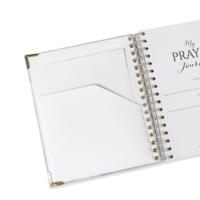 Journal de prière personnalisé professionnel, agenda en spirale, guide spirituel inspirant avec versets bibliques, carnet pour femmes, format personnalisé