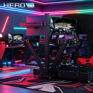 Simulateur de course <span class=keywords><strong>F1</strong></span> HEROVR High Profit <span class=keywords><strong>Mini</strong></span> Motion Seat VR, machine d'arcade de conduite pour centre de jeux - Product Image 3
