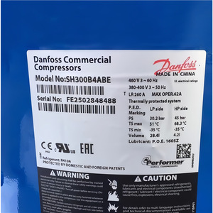 Compresseurs Danfoss SH300B4ACC/A4ACB/A4ACA/A9ACA SH380A4ABE pour <span class=keywords><strong>chauffe</strong></span>-eau, réfrigération et composants d'échange thermique - Product Image 5