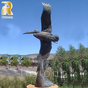 Statue de <span class=keywords><strong>Pelican</strong></span> en Bronze de grande taille, décor de parc extérieur, maison jardin, <span class=keywords><strong>à</strong></span> <span class=keywords><strong>vendre</strong></span> - Product Image 3