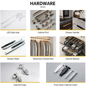 Armario <span class=keywords><strong>Vestidor</strong></span> Abierto de Alta Gama, Personalizado, <span class=keywords><strong>con</strong></span> Puerta de Vidrio, Zonificación Inteligente, Mueble de Almacenamiento Personalizado de Calidad Villa - Product Image 5